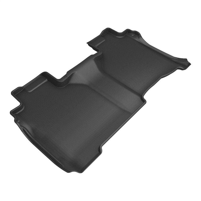 GMC Sierra 2500 Floor Mat - Rear - 3D MAXpider - KAGU - Black - `19-`26
